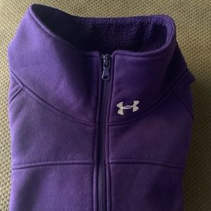 ⏰FINAL SALE⏰Under Armour Purple Half Zip Pullover